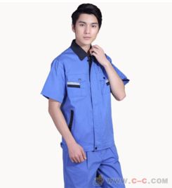 億誠34工作服套裝 夏季短袖工裝的首選，定制您的專業勞保形象